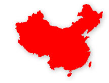 中国の地図